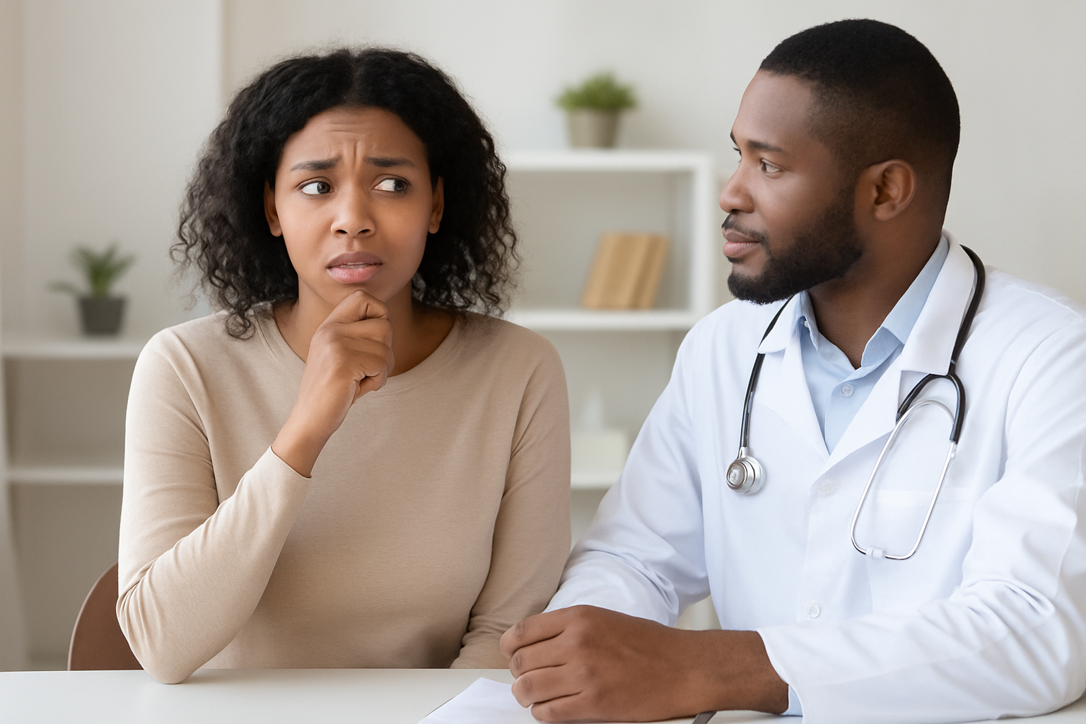 Funcionário da clínica